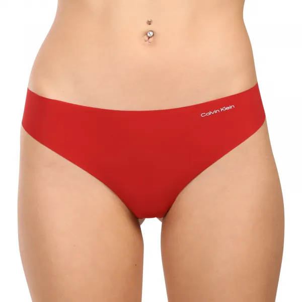 3PACK dámske tangá Calvin Klein bezšvová viacfarebná (QD3558E 31O) S