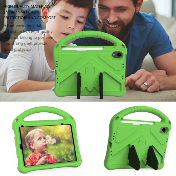 KIDDO Detský obal Apple iPad mini 2021 / iPad mini 2024 zelený