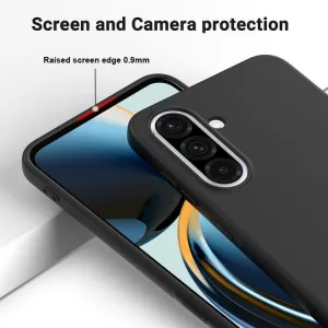 RUBBER Ochranný obal pre Samsung Galaxy A56 čierny