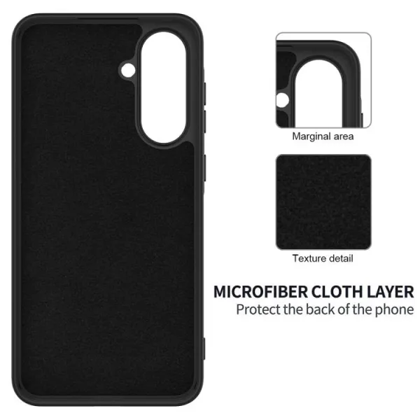 RUBBER Ochranný obal pre Samsung Galaxy A56 čierny