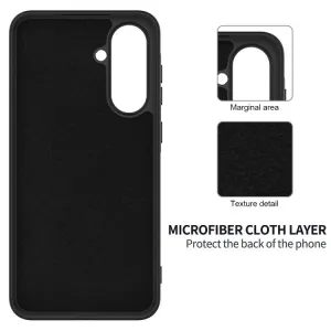 RUBBER Ochranný obal pre Samsung Galaxy A56 čierny