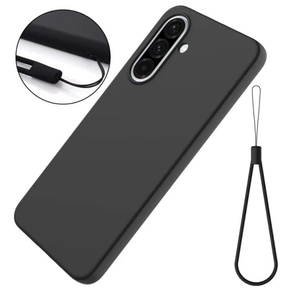RUBBER Ochranný obal pre Samsung Galaxy A56 čierny