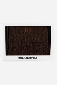 Šál Karl Lagerfeld K/Monogram Chunky Scarf Gp Demitasse