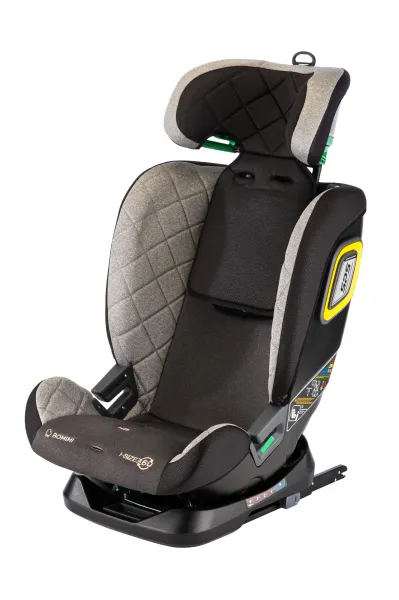 Bomimi autosedačka IDEAfix i-size 360° 40-150, metalic melange