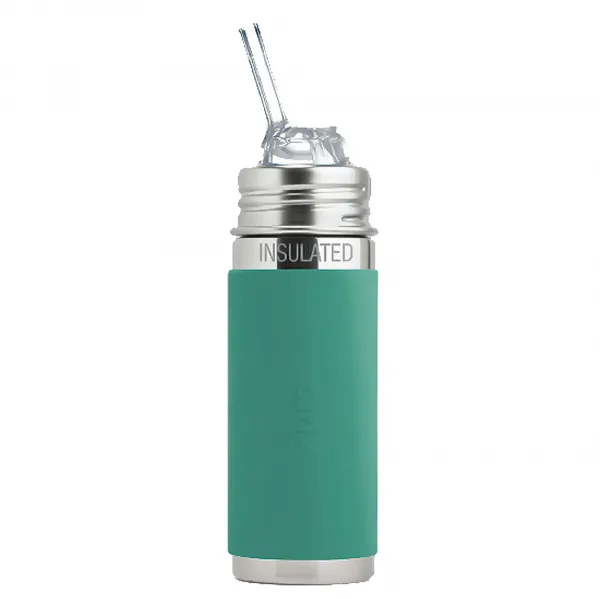 Pura TERMO fľaša so slamkou 260ml - Moss2