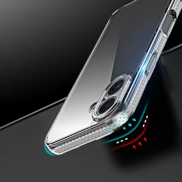 Dux Ducis Clin kryt na iPhone 17, priesvitný