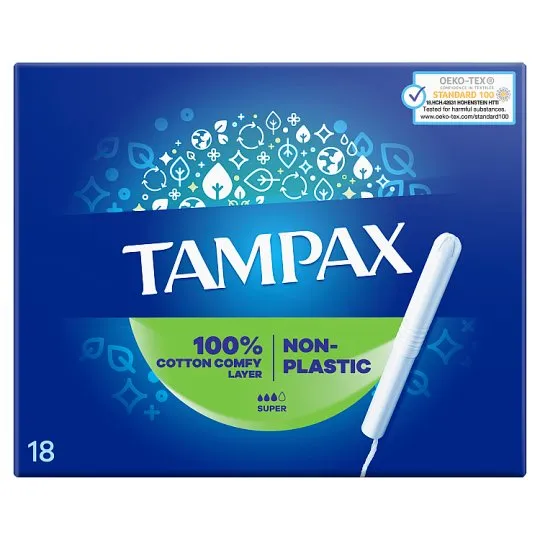 Tampax Super tampóny s aplikátorom 18 ks