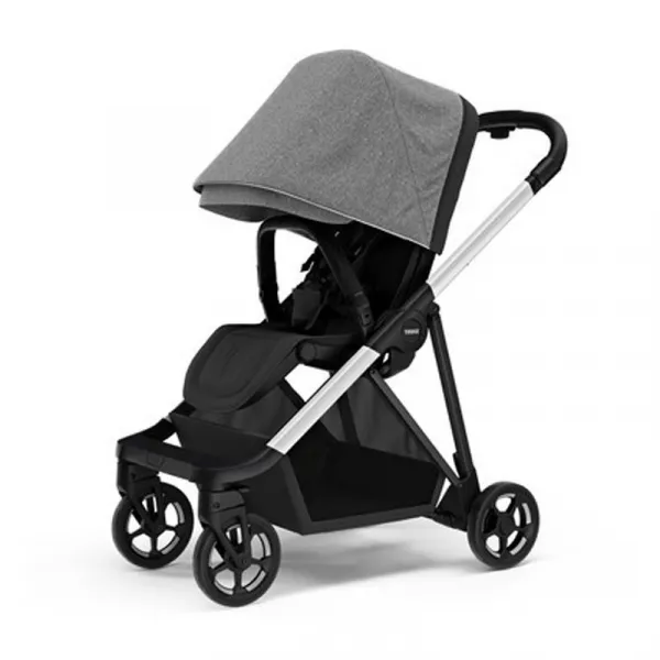 Thule Shine Grey Melange on Aluminum 2022,THULE Kočík mestský Shine Grey Melange on Aluminum