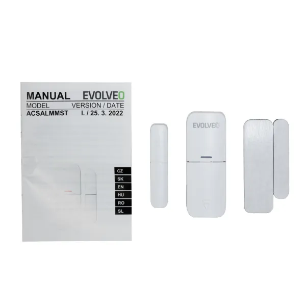 EVOLVEO bezdrôtový detektor otvorenia okien/dverí pre SecuPro/Alarmex Pro
