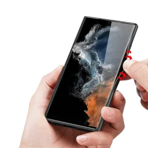 Dux Ducis Fino kryt na Samsung Galaxy S23 Ultra, sivý