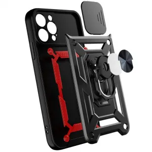 MG Hybrid Armor Camshield kryt na Realme 10 Pro, čierny