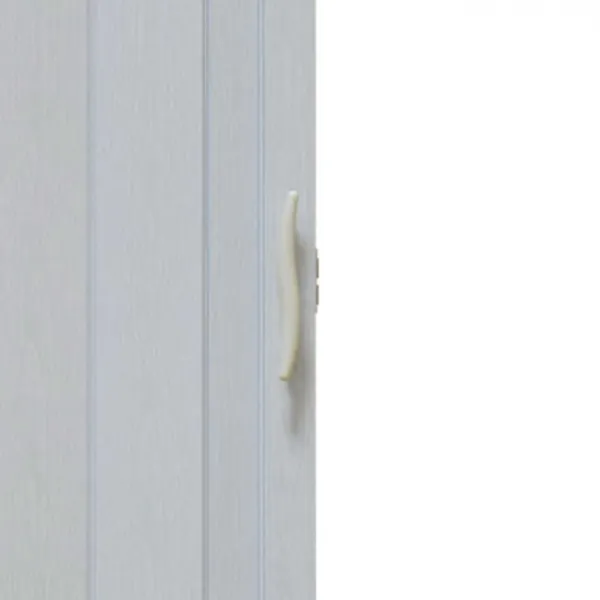 Skladacie dvere 001P biely dub matný 80 cm