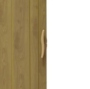 Skladacie dvere 001P svetlý dub matný 80 cm
