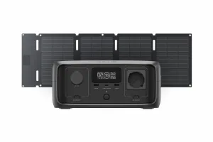 EcoFlow River 3 UPS + EcoFlow 45W solární panel (Typ-C) 1ECOR640UPS45WHB