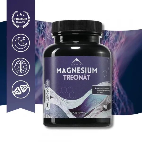 Magnézium Treonát Hrotlife 90 kapsúl