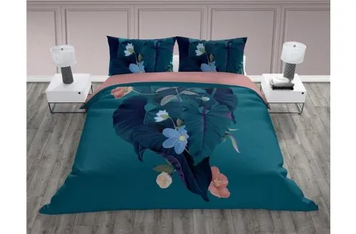 Faro Bavlnené obliečky Trendy 008 220x200 cm + 2x 70x80 cm tyrkysové/ružové