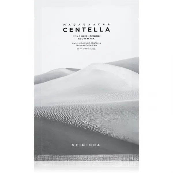 SKIN1004 Madagascar Centella Tone Brightening Glow Mask rozjasňujúca plátienková maska s upokojujúcim účinkom 25 ml