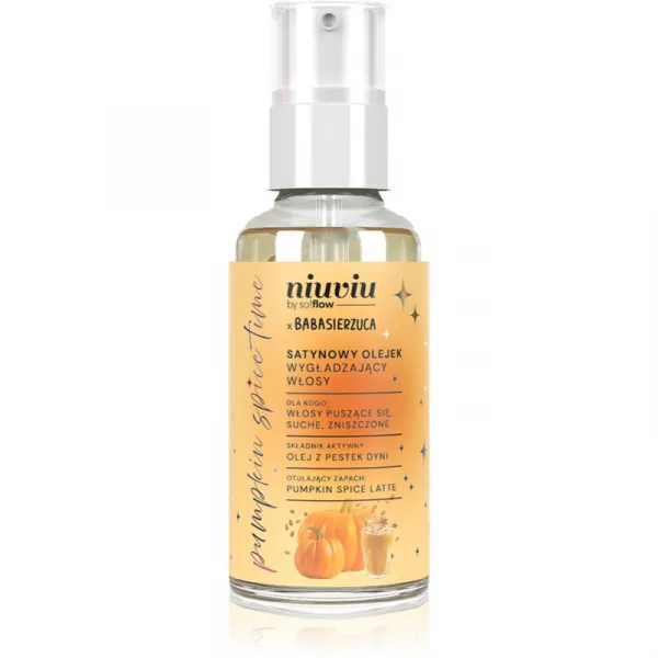 so!flow Pumpkin Time Hair Smoothing Oil regeneračný olej na vlasy 50 ml