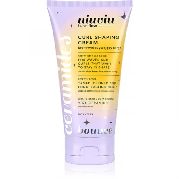 so!flow BOUNCE Curl Shaping Cream With Ceramides stylingový krém pre definíciu vĺn 150 ml