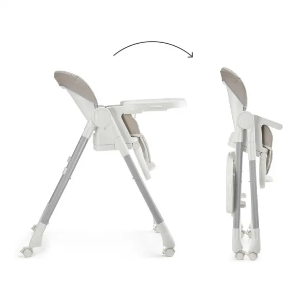 Jedálenská stolička Kinderkraft Tulo 3v1 Farba: Beige