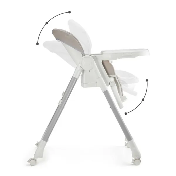 Jedálenská stolička Kinderkraft Tulo 3v1 Farba: Beige