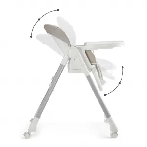 Jedálenská stolička Kinderkraft Tulo 3v1 Farba: Beige