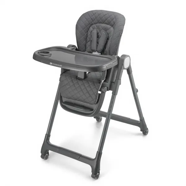 Jedálenská stolička Kinderkraft Tulo 3v1 Farba: Grey