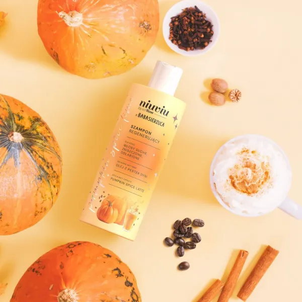 so!flow Pumpkin Time Regenerating Shampoo regeneračný šampón pre suché a oslabené vlasy 300 ml