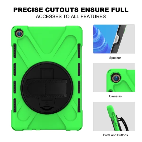 SOLID Odolný kryt pre Huawei MediaPad M5 10.8 zelený