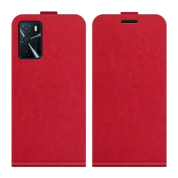 Vyklápacie puzdro Oppo A16 / Oppo A16s červené