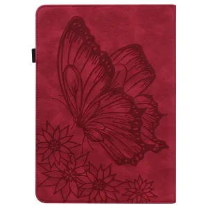 ART BUTTERFLY Zaklápacie puzdro Amazon Kindle Paperwhite 4 / 3 / 2 / 1 červené