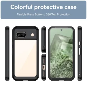 CRYSTAL Ochranný kryt pre Google Pixel 8a čierny