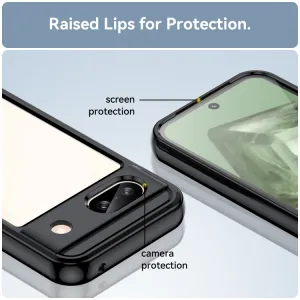 CRYSTAL Ochranný kryt pre Google Pixel 8a čierny
