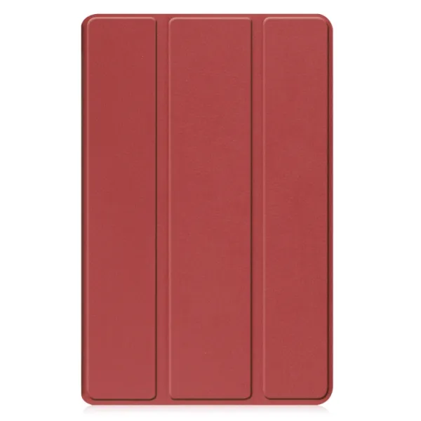 LEATHER Zaklápací kryt Samsung Galaxy Tab A9 červený