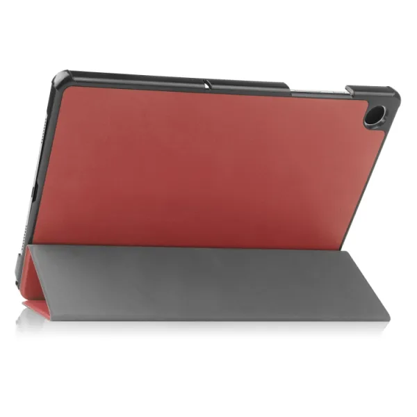 LEATHER Zaklápací kryt Samsung Galaxy Tab A9 červený