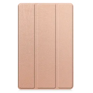 LEATHER Zaklápací kryt Samsung Galaxy Tab A9 ružový