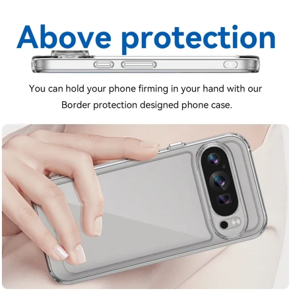 CRYSTAL Ochranný obal pre Google Pixel 9 priehľadný