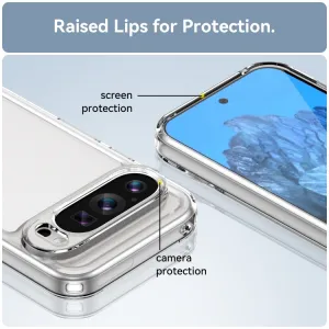 CRYSTAL Ochranný obal pre Google Pixel 9 priehľadný