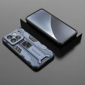 SUPERSONIC Ochranný obal so stojanom pre Xiaomi 15 modrý