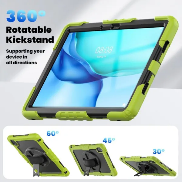 SOLID 360 Odolný obal pre Huawei MatePad SE 11 2024 zelený