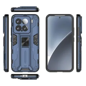 SUPERSONIC Ochranný obal so stojanom pre Xiaomi 15 modrý