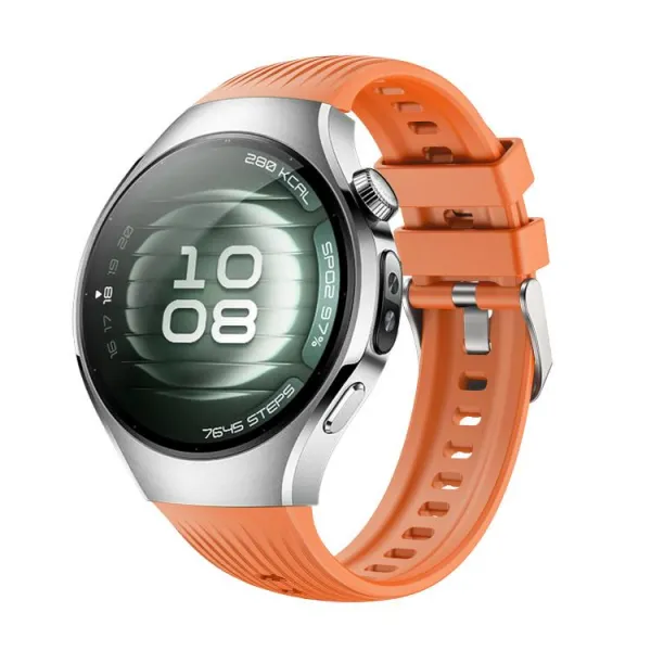 STRIPS Vymeniteľný remienok pre Huawei Watch 5 42mm oranžový