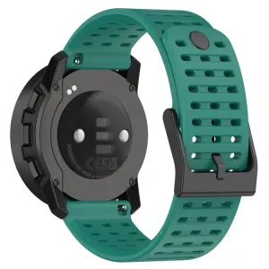 AIRY Silikónový remienok pre Suunto Race / Suunto Race S tmavozelený