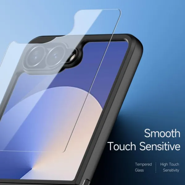 DUX AIMO Ochranný kryt pre Samsung Galaxy Z Flip7 5G čierny