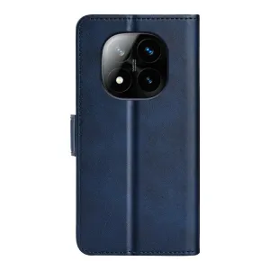 SIDE Peňaženkové puzdro pre Xiaomi Redmi Note 14 Pro+ 5G modré