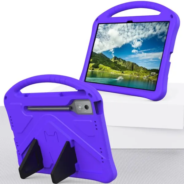 KIDDO Detský obal pre Lenovo Idea Tab Pro fialový