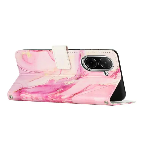ART MARBLE Peňaženkový kryt pre Xiaomi Redmi A5 ROSE GOLD