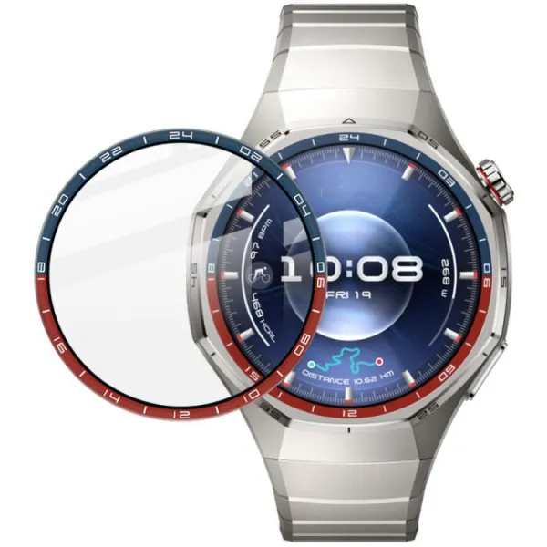 IMAK 3D Flexibilné sklo pre Huawei Watch GT 6 Pro 46mm BLUE-RED