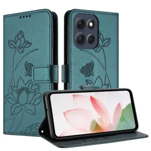 ART LOTUS Peňaženkové puzdro pre Motorola Moto G86 Power 5G tmavozelené