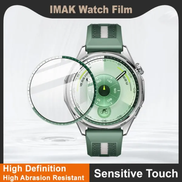 IMAK 3D Flexibilné sklo pre Huawei Watch GT 6 46mm GREEN-WHITE